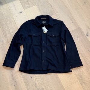 Todd Snyder Navy Wool Shirt Jacket Men's XL NWT